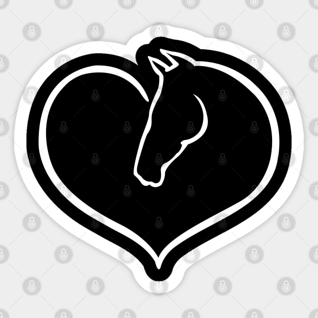 Love Horses Sticker by KsuAnn